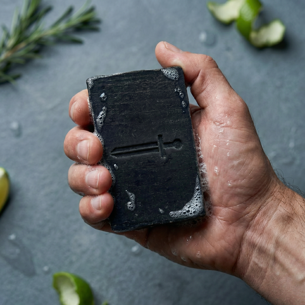 Charcoal, Lime & Rosemary Deep Reset - Forge Bar No. 03